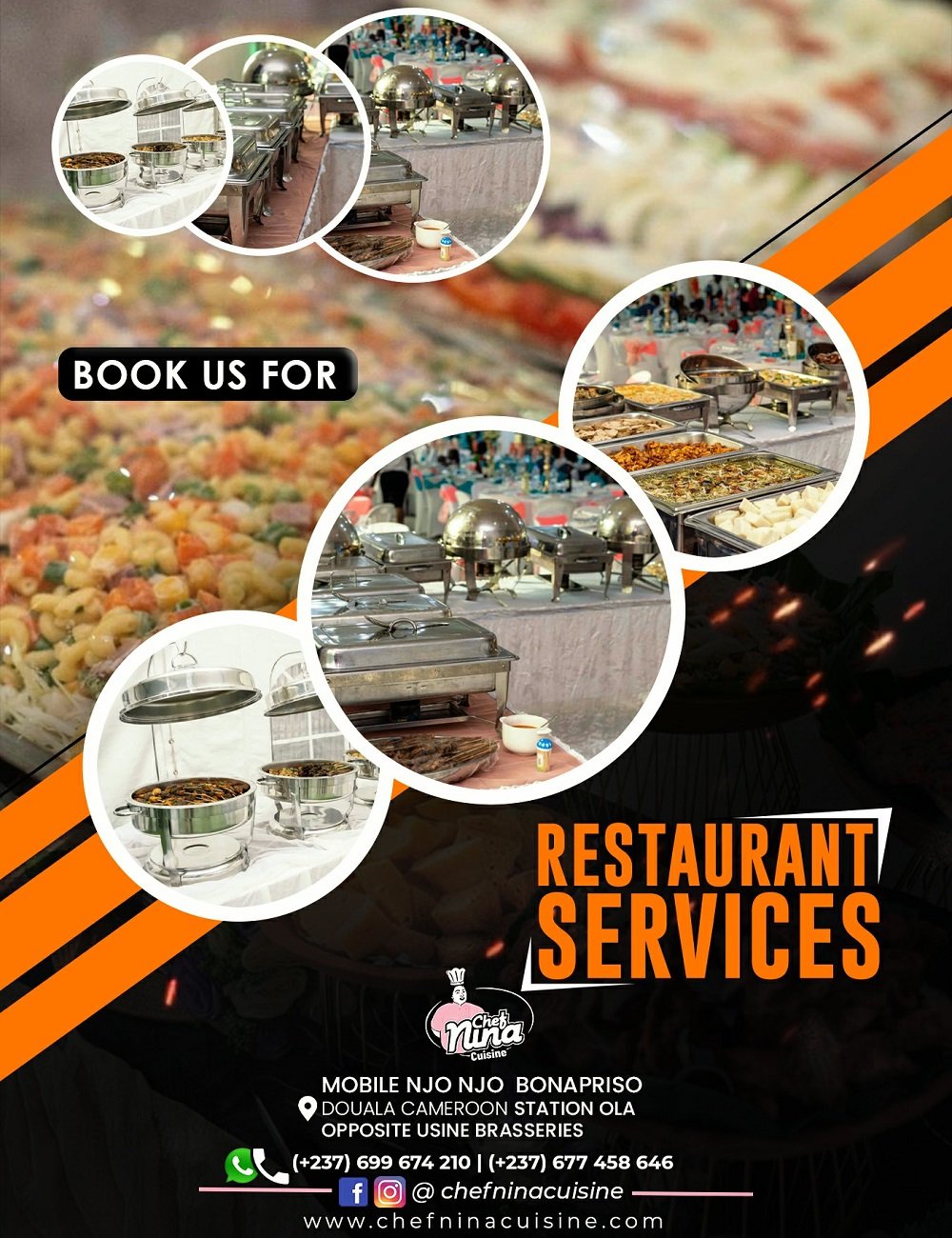 Chef Nina's Cuisine | Web Spectron